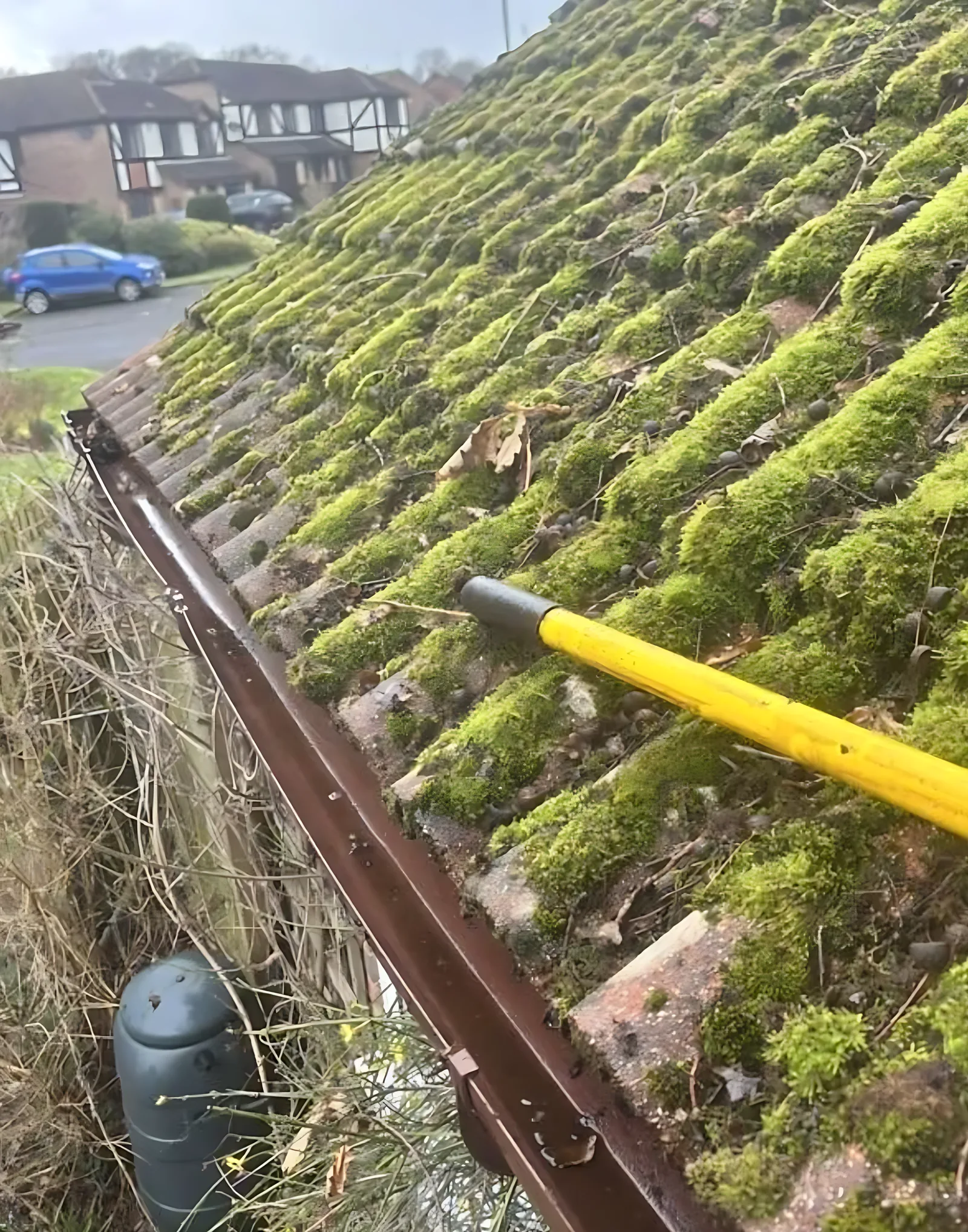 Roof and exterior cleaning in Dorking